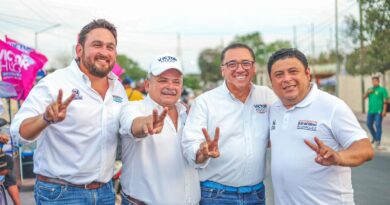 Más de 1,200 mototaxistas dan su apoyo a Víctor Hugo en una caravana por Kanasín