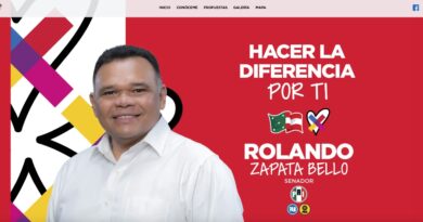 Rolando Zapata también realiza campaña en el terreno digital