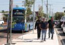 Vila Dosal supervisó el recorrido de la nueva ruta Facultad de Ingeniería del Ie-tram 